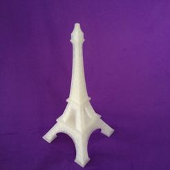 IMG_2036.JPG Fichier STL gratuit Tour Eiffel | 150mm | FFF (FDM)・Modèle à télécharger et à imprimer en 3D