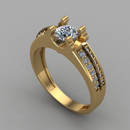 Women Ring 3DM Womens Ring 3d models 3D print model 3D print model 3D model