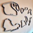 20230617_152728~3.jpg Formula 1 Track Circuit Gift Collection F1 2023/2024 3D Print Complete All 24 Tracks Bundle