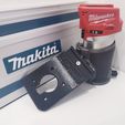 IMG_20230327_121749.jpg Adaptor plate for Milwaukee Router M18 FTR to Makita guide rail track + Guide rail limits