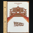 BackToTheFutureRuler1.png Back to the Future Retro Poster