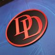 IMG_7239.jpg Daredevil Coaster and Keychain