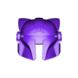 Mando-Cat_Helmet-B-FULL-(EarGrill+NOinnerHoles) By Ge32 (Standard Size).stl MANDO CAT - Helmet