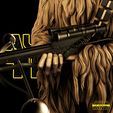 082121-Star-Wars-Chewbacca-Promo-013.jpg Chewbacca Sculpture - Star Wars 3D Models - Tested and Ready for 3D printing