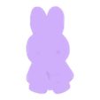 Miffy #7_70mm (stamp).stl Cookie Cutter - Miffy #7 (Miffy Collection)
