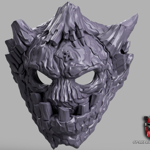 Coral Reef Malphite Head - League Of Legends Cosplay 1:1 Replica