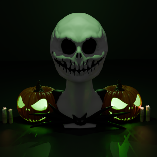 STL file The Nightmare Before Christmas JACK 🎄 (OBJ)・3D print model to