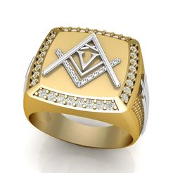 V 2.jpg 3D-Datei V - LETTER SIGNET RING・3D-druckbares Design zum Herunterladen