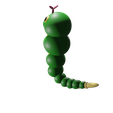 CATERPIE2.png 3D CATERPIE POKEMON