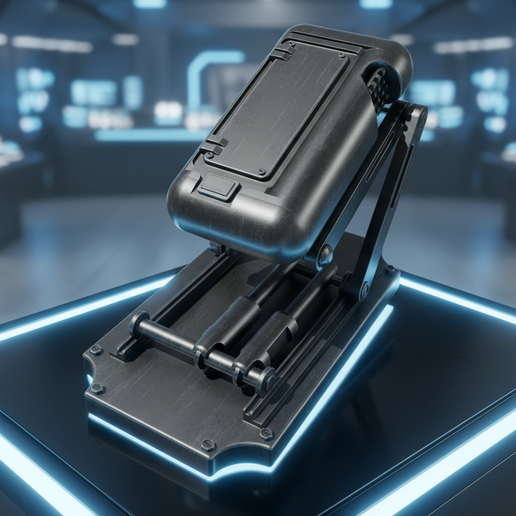 Sci-Fi Cryo Sleep Chamber