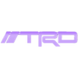 TRD.stl TRD Toyota logo