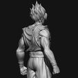 13.JPG STL file GOKU super saiyan v2 - Dragonball Super・3D print model to download