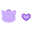 Super_Kitty_Main_Piece.stl SuperKitties Cat/Heart Collar