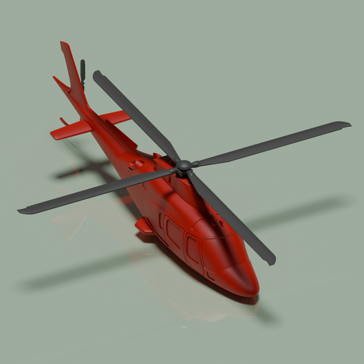 🚁 AgustaWestland AW109SP and AW109E Power・ STL File for 3D