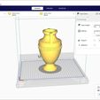 Clipboard02_vase315.jpg vase amphora greek cup vessel v315 modern style for 3d print and cnc