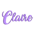 Claire.stl Claire
