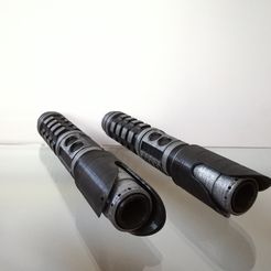 Sabre6_2.jpg Бесплатный 3D файл Модульный световой меч №6 (возможно двухлезвийное исполнение) - Постройте свой меч・Шаблон для 3D-печати для загрузки