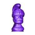 Knight2.stl Medieval Chess - Pieces