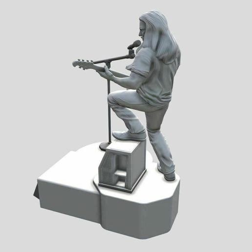 8.jpg Download STL file Dream Theater - John Petrucci 3Dprinting • Model to 3D print, ronnie_yonk