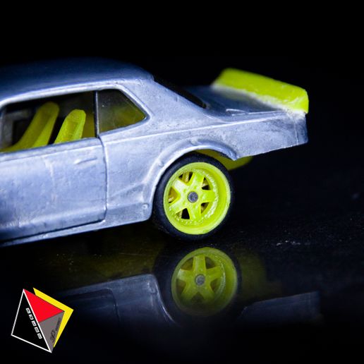 👽 1/64 Scale Rep Rims Wrks EQ 5・ STL File for ・Cults