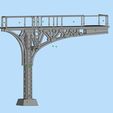 1.jpg Double Track Cantilever signal bridge for scale model trains