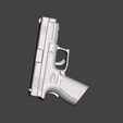 xd99.png Springfield XD 9 Real Size 3d Gun Mold