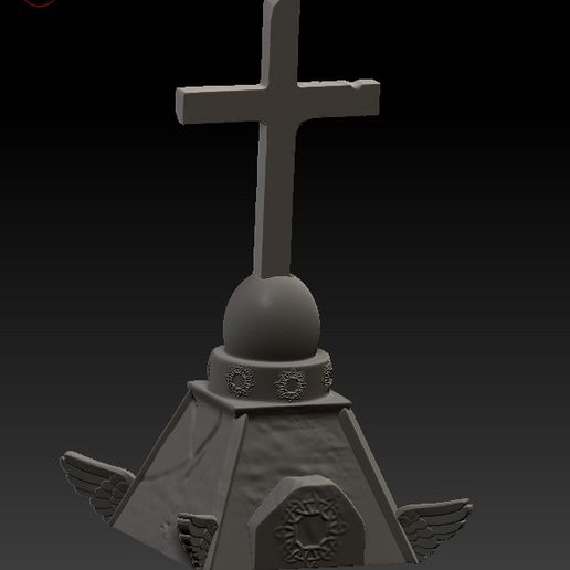 Church Cross Base 1/12
