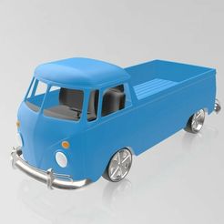 Fichier STL VW Combi Custom Wide Body V2 👽・Objet pour imprimante 3D à  télécharger・Cults