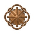 Round-square-segments-frame-Scroll-Faceted-carved-flower-rosette-ornament-arc-Applique-Wood-carving.jpg Modelo de impressão 3D de moldura de voluta quadrada arredondada esculpida e roseta facetada em relevo