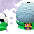 Diapositiva7.jpg Echo Dot 4 Soccer Ball Stand / Base Soccer Ball