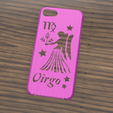 CASE IPHONE 7 Y 8 VIRGO V1.png Case Iphone 7/8 Virgo sign