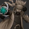 ZBrush-Document.jpg Fichier STL Naruto - Mode 6 Chemins Modèle d'impression 3D・Modèle pour imprimante 3D à télécharger