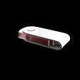 09.jpg Red and White Pendrive