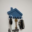 IMG_20230805_175404802.jpg Key holder / key ring House one color or two colors!