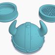 Captura-de-Pantalla-2022-08-05-a-las-21.37.53.jpg STL file GRINDER GRINDER GRINDER GRINDER HELMET VIKING 3 PIECES EASY PRINT・3D printing design to download