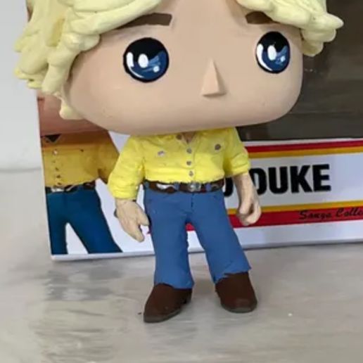 IMG_20250106_215210.jpg Bo Duke Funko Pop Custom STL Figure | The Dukes of Hazzard Collectible