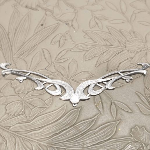 Silver Necklace Base