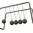 Low-poly-5.jpg Newton's Cradle