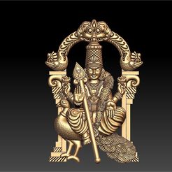 1.jpg Fichier STL pendentif murugan baba・Design à télécharger et à imprimer en 3D