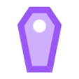 coffin lid.stl Graveyard Zen Garden
