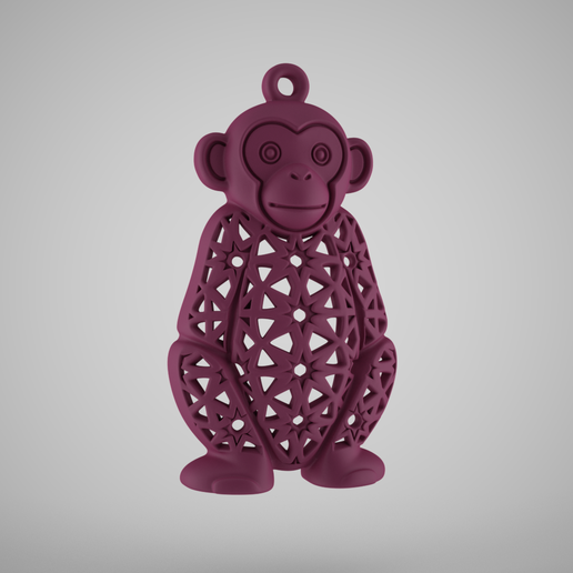 038154.png Jali Monkey Pendant