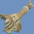 DONNA-SIRENA-APPESA-CIONDOLO-DI-COLLANA-1-VIVEDO3D.jpg Mermaid pendant with or without gills on her back - ciondolo sirena con o senza branchie sulla schiena