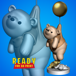 MAIN-FILE-5.png Archivo STL Osito de peluche・Modelo imprimible en 3D para descargar