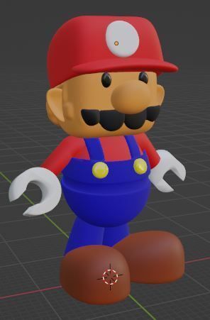 Mario 3D model