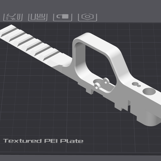 Huben GK1 V3 Trigger Guard Upgrade with Picatinny Rail