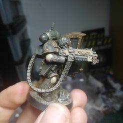 Unbenannt1.jpg Free STL file Primaris Belt Feed Backpack・3D print design to download
