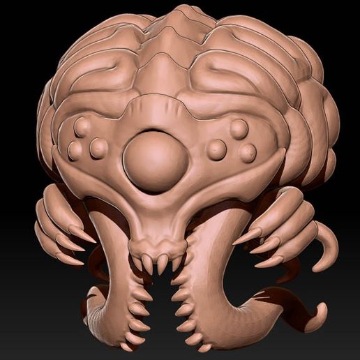 👽 Cacodemon Hybrid - Doom: The Dark Ages・ STL File for 3D