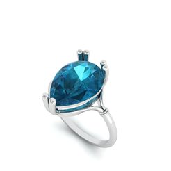 1.jpg Fichier 3D Bague perle et diamant R 210・Modèle pour impression 3D à télécharger