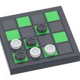 Chess_Board_V1_1.128.jpg Tablero de ajedrez cúbico - Modelo 3d imprimible - Ficheros STL - Tipo 1