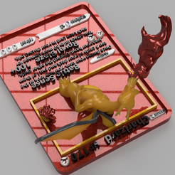 7e32acea-4d48-46bf-8f04-cbdc0da57402.png Fichier STL Carte Pokemon3D Charizard・Modèle à imprimer en 3D à télécharger